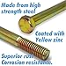 3 Pcs Grade 8 Steering Gear Box Mounting Bolts compatible with Jeep Cherokee XJ 84-01,Replaces OEM 6035939AA