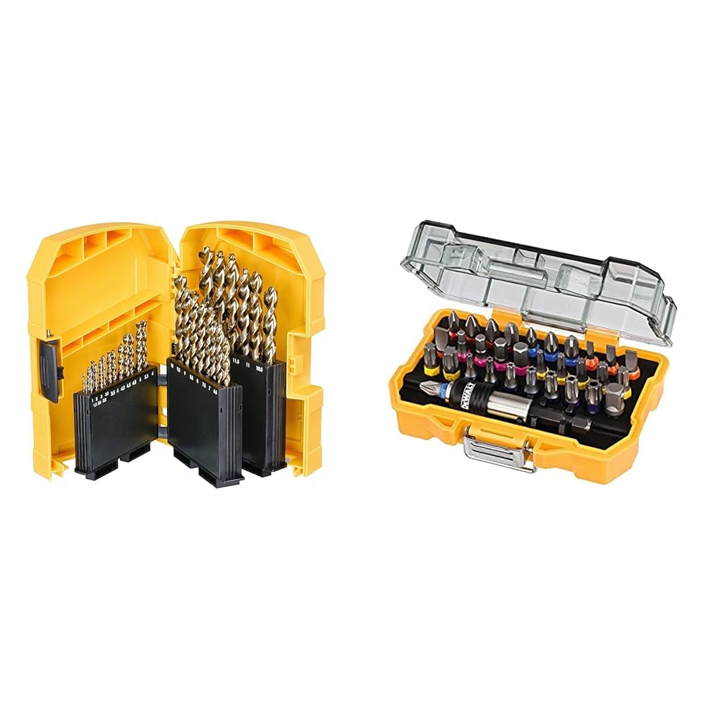 DeWalt 29-tlg. Indexkassette, DT7926 & 32-tlg. Schrauberbit-Set DT7969