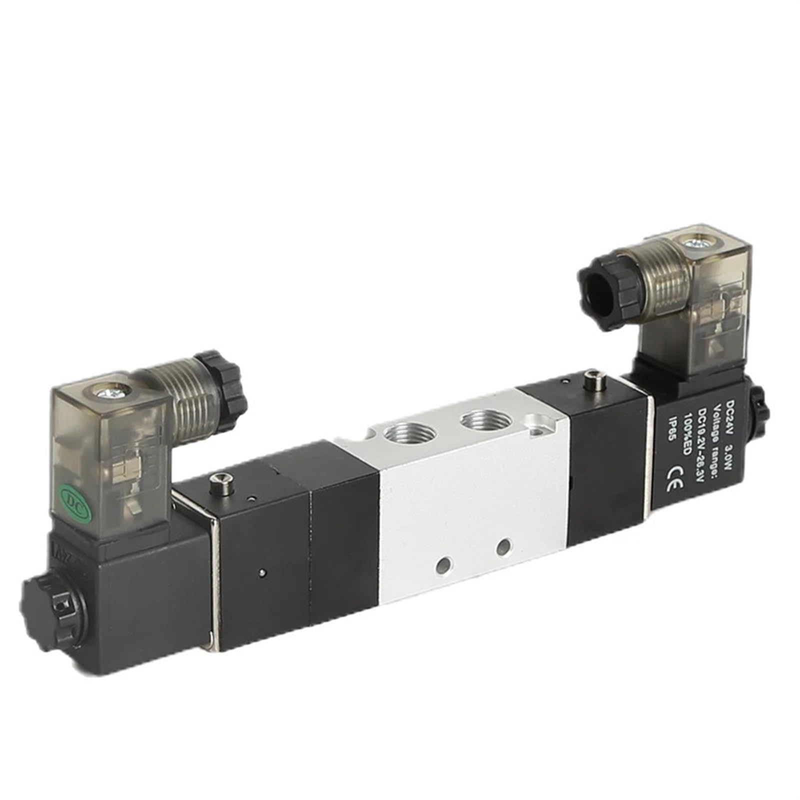 Électrovanne 5/2 voies AC220V à double bobine pour contrôle pneumatique