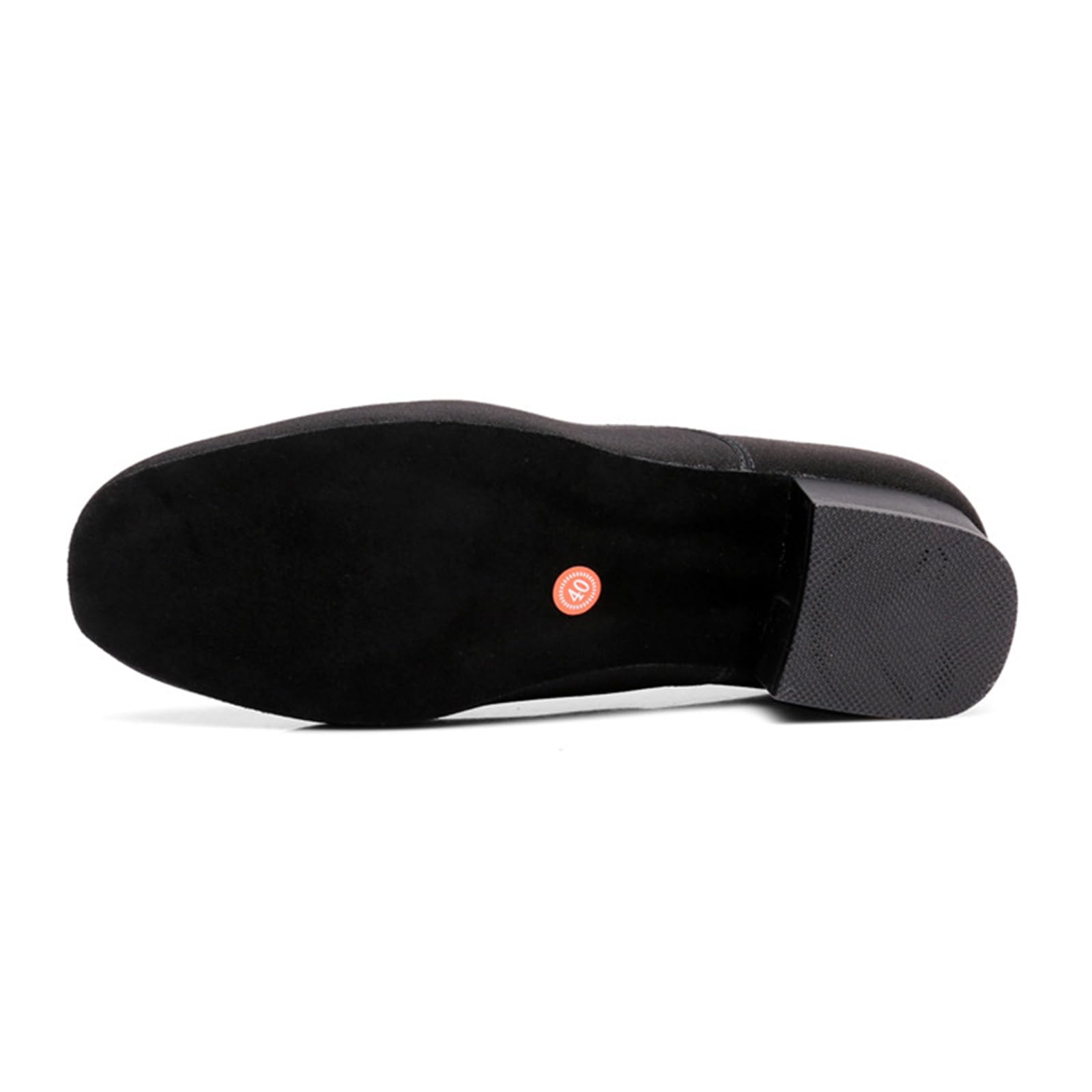 Scarpe da Ballo Latino Uomo Tacco Alto Suola Pelle Salsa Valzer Carattere