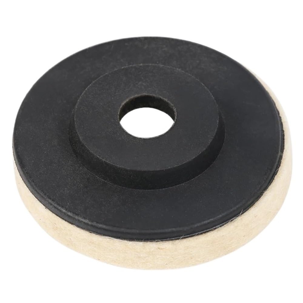 Baumwoll-Polierscheibe, 2 Stück, Wollscheiben, weiß, 50 mm/75 mm, for Winkelschleifer(50 * 10 * 7mm)