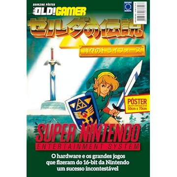 Capa do livro Superpôster OLD!Gamer - Super Nintendo - The Legend of Zelda: A Link to the Past