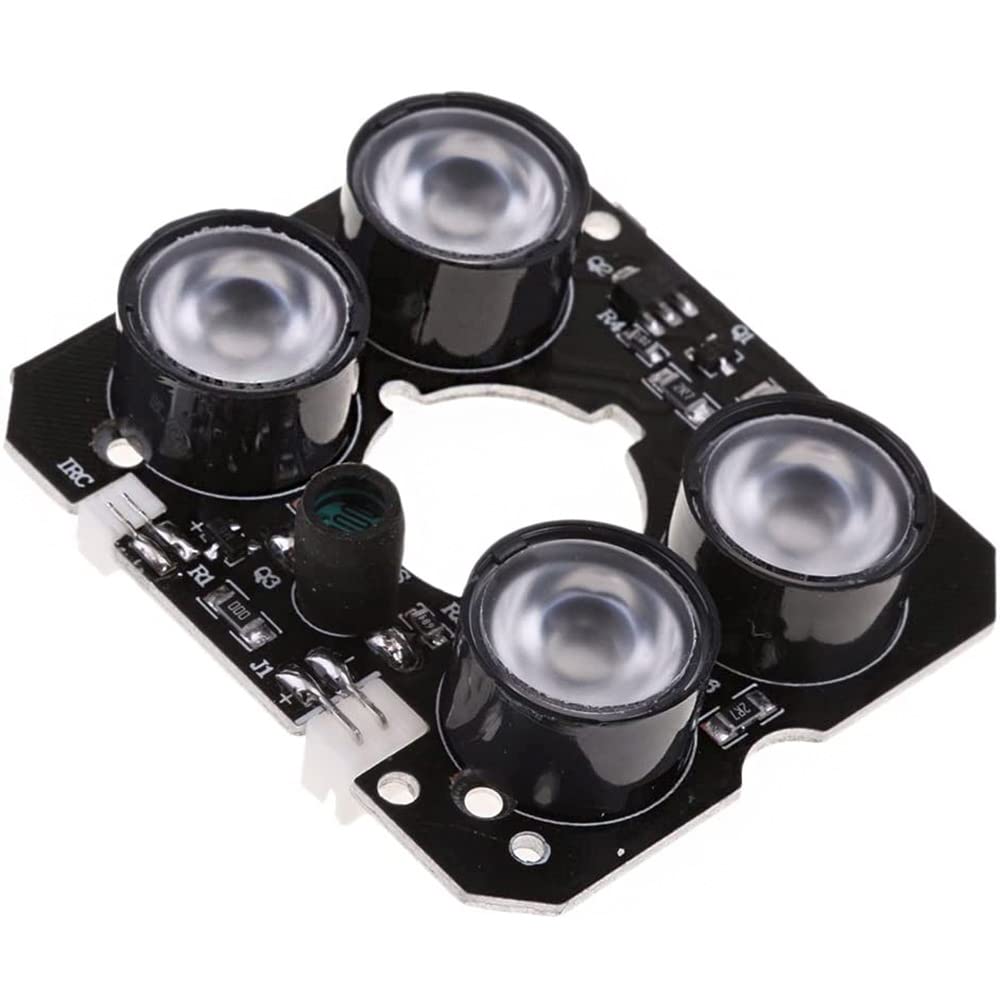 illuminatore infrarosso di IR del Bordo di Matrice di 850nm LED con la Gamma di IR Fino a 30m per Tutti i Tipi di Moduli della Macchina Fotografica, CC 12V di Potere