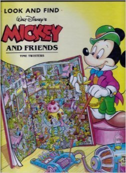 Look and Find Walt Disney's Mickey and Friends Book 1993 Like I-spy