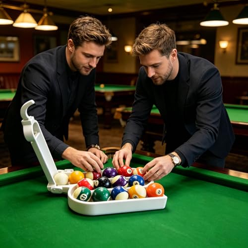 Support d'entraînement de billard imprimé en 3D 15 balles