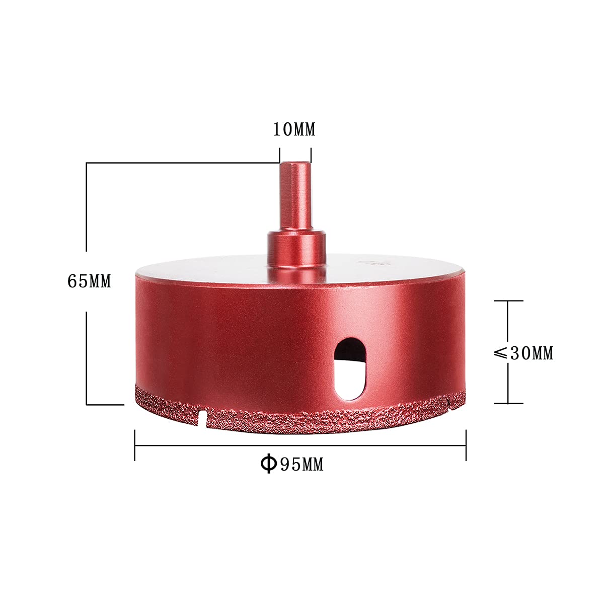 Craftomat Glasbohrer - Durchmesser Bohrer: 8 mm, Länge: 83 mm online kaufen bei