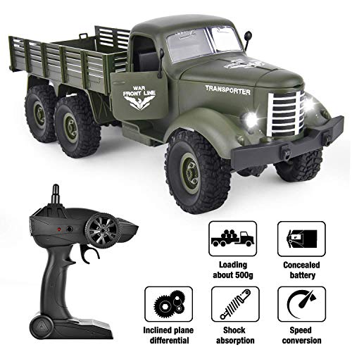 rc military trucks electric