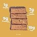 Kiss My Keto Bars - Low Carb (3g Net), Low Sugar Keto Snack Bars | Peanut Butter Chocolate Flavor, 12 Pack | Rich in Ketogenic Fats & Protein