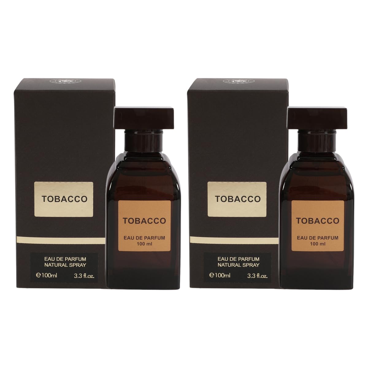 Tobacco Perfume - Sweet Warm Spicy Unisex Eau de Parfum – Vanilla & Resinous Scent for Men and Women - 100ml / 3.3 fl oz (2, 100 ml)