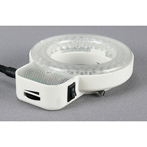 Image of AmScope 3.5X-90X Inspection Dissecting Zoom Power Stereo Microscope with 64-LED Light
