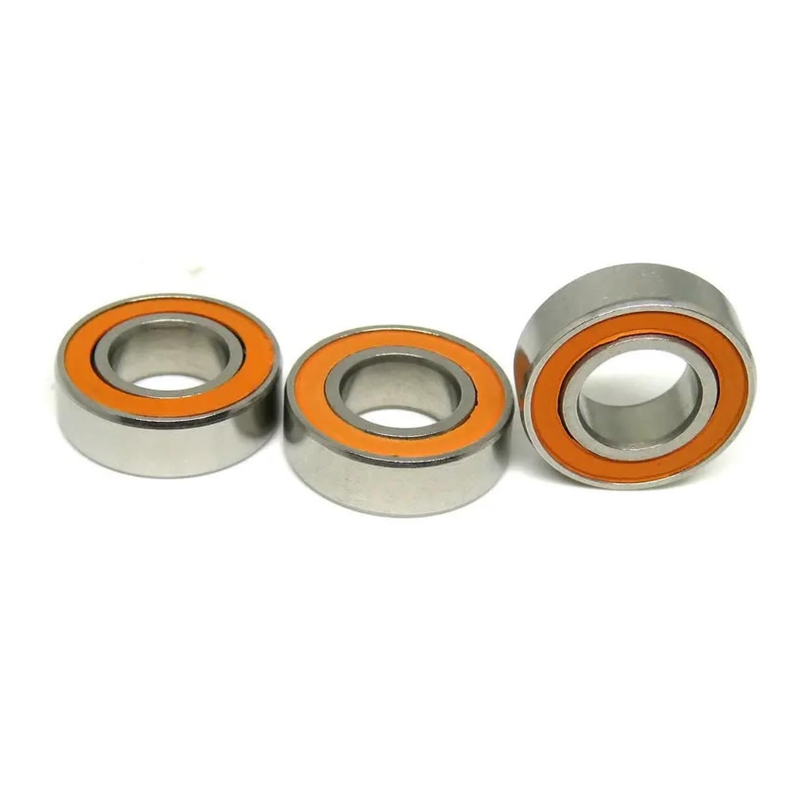 NOBIRTBSA 10pcs ABEC7 S688 2RS Bearing 8x16x5mm Stainless Steel Hybrid Ceramic Bearing S688C SMR688 SMR688C RS 2OS Fishing Reel Bearing