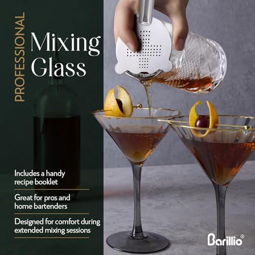 Vaso mezclador Barillio cristal 24 oz sin plomo miniatura 4