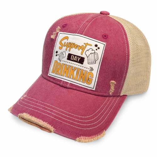 Image of Popfizzy Funny Trucker Hats for Women and Men, Adult Humor Caps, Unisex Gifts for Friends, Distressed Vintage Baseball Cap