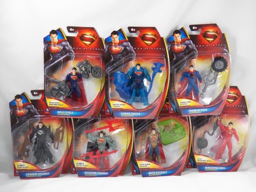 Superman Man of Steel Split Cycle Superman 3.75 inch Action Figure