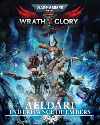 Cubicle 7 WH 40K W&G Aeldari Inheritance of Embers - RPG Board Game Accessory - For 3 to 6 Players and Ages 14+