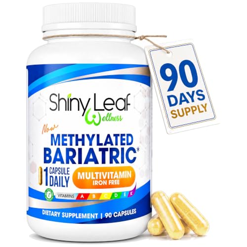 Shiny Leaf Bariatric Multivitamin Without Iron Methylated B12 90 Count