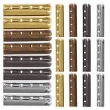 Generico 40 Pezzi Terminali Metallici per Lacci Scarpe 23mm Rotondi