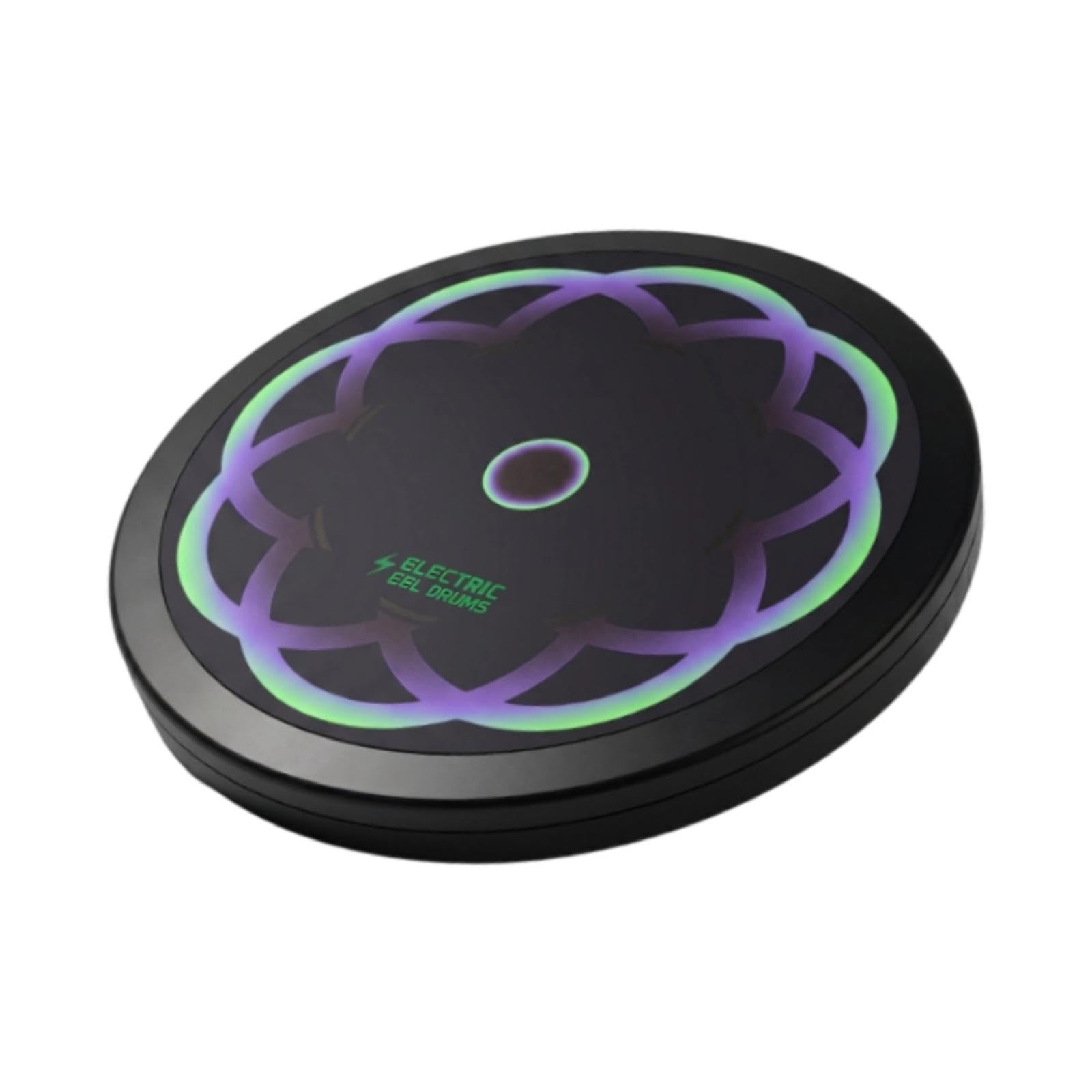 Drum Pad di Allenamento Batteria Snare Drum Accessori Esercizi Bacchette Superficie in Gomma Silenziosa Adatto a Studenti Principianti Mu, Verde