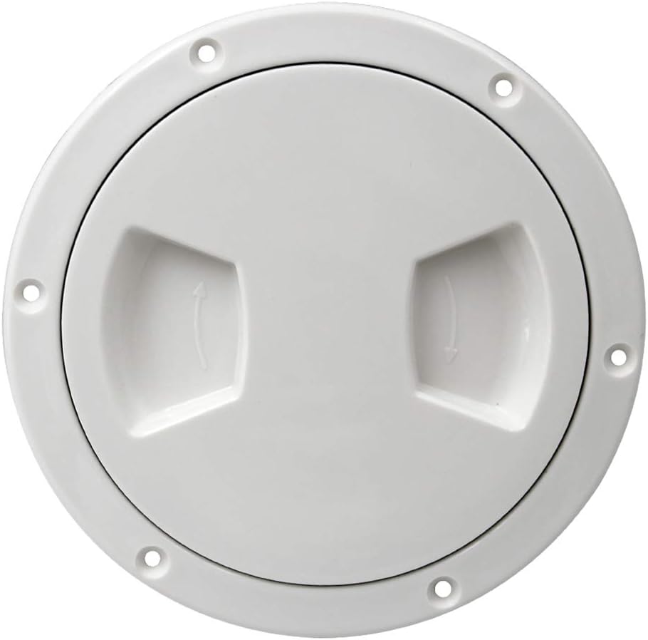 Auto Parts and Vehicles Antislip Plastic Round Access Hatch Cover Lid Deck Plate Panel Boat