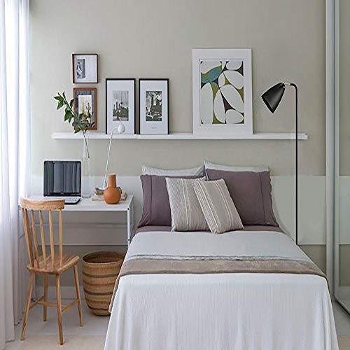 Coluna abajur de piso, Lamp Show, 142x23cm, metal preto