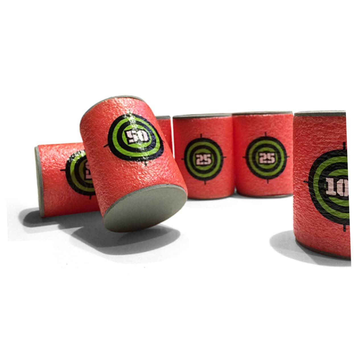 KOMBIUDA Eva Target Toys for Kids Shoot Function 6 Targets Per Set for War Game