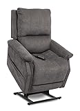 Pride ViVaLift Metro Lift Chair Power Recliner (PLR-925M) with Inside Delivery and Setup Option (Saville Grey, Curbside Delivery)
