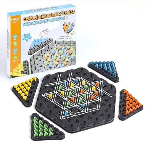 Juego de mesa Triangle Chain Strategy para 2-4 jugadores miniatura 1
