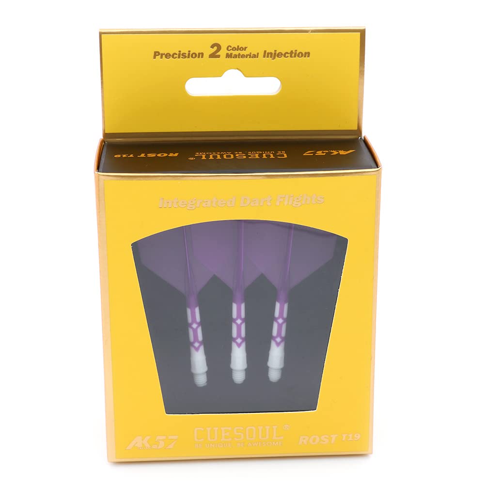 CUESOUL ROST T19 Integrated Dart Shaft and Flights Big Wing Shape,Set of 3 โ image 1