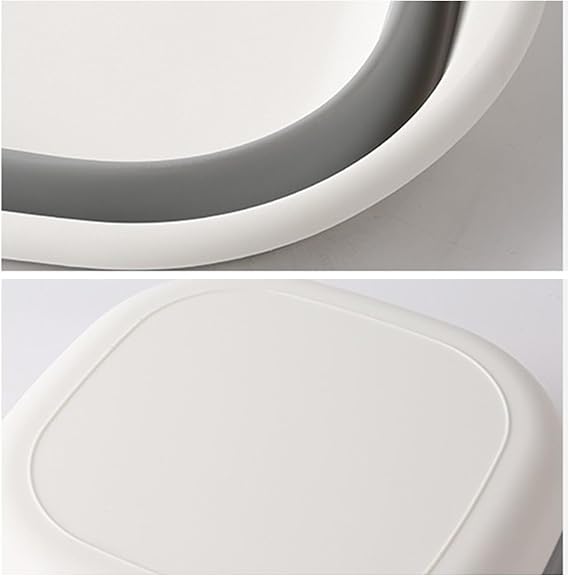 Collapsibled Washing Up Bowls, 31cm*31cm*4.5cm Folding Washing Up | Basin, Foldable Hand Wash Basins, Portable Laundry Tub, Retractable Water Storage Basin for Kitchen Travel Camping Hiking