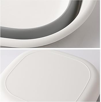 Collapsibled Washing Up Bowls, 31cm*31cm*4.5cm Folding Washing Up | Basin, Foldable Hand Wash Basins, Portable Laundry Tub, Retractable Water Storage Basin for Kitchen Travel Camping Hiking