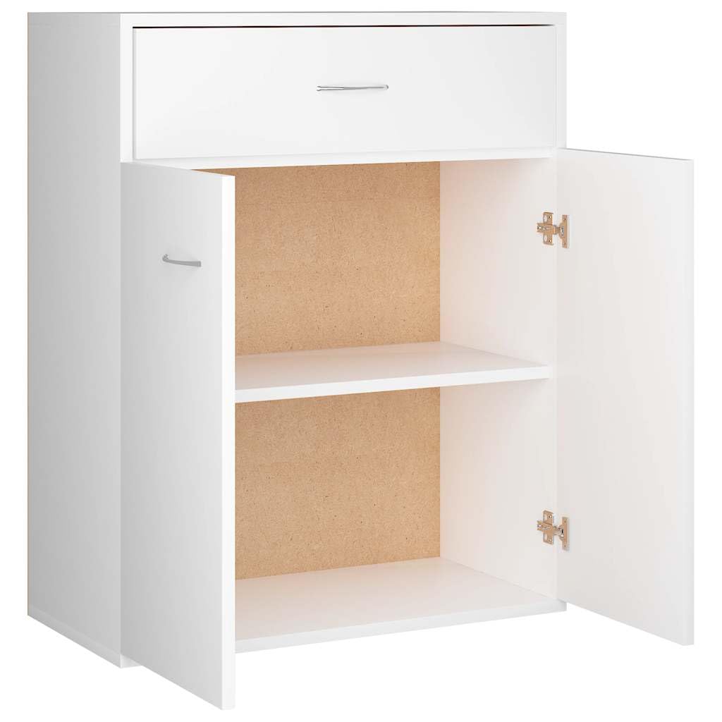 vidaXL Credenza Bianca 60x30x75 cm in Truciolato