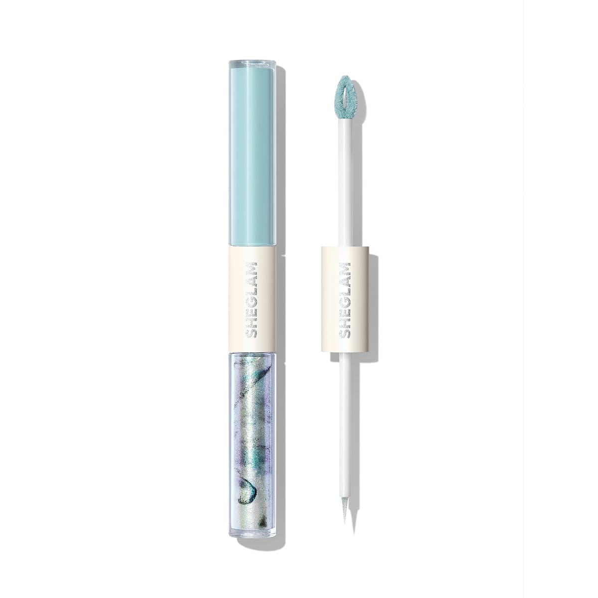 SHEGLAM Silk & Sparkle Double Ended Liquid Eyeshadow-Sky