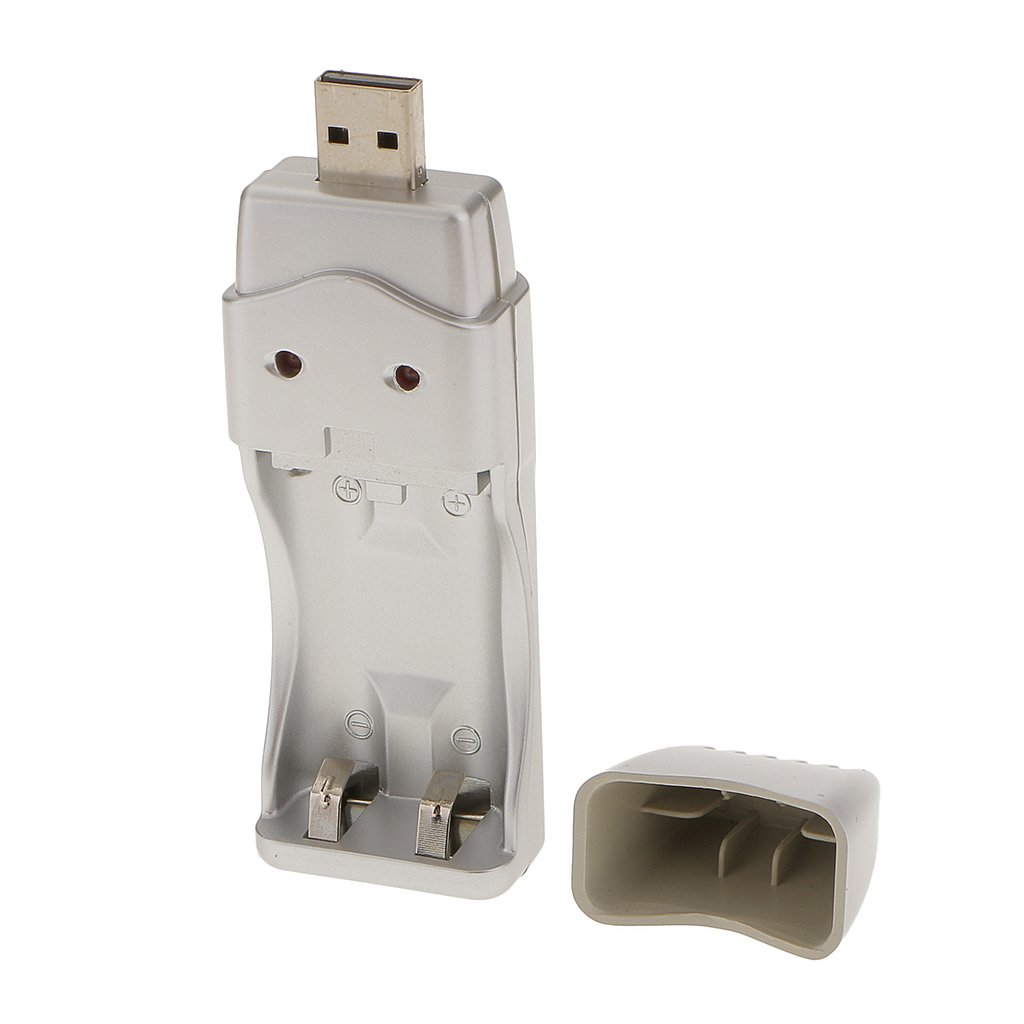 Portable USB Emergency Charger for NiMH/NiCd AA AAA Rechargeable Battery | Compact and Convenient Power Source