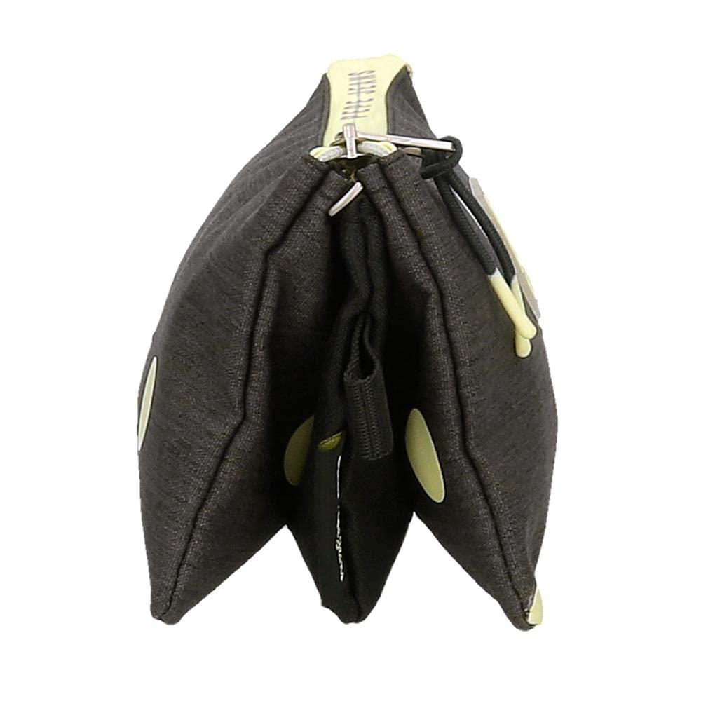 Pepe Jeans Leire, Black, Triple Pencil Case