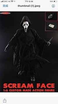 スクリーム ゴーストフェイス バスト スクリーム』1/6スケールフィギュア サイドショウ・シックス