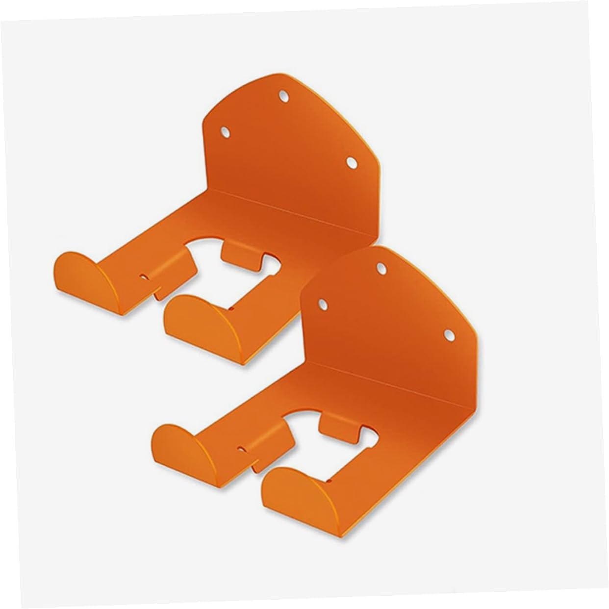 Uonlytech Heavy Duty Wall Hooks Garage Storage Hangers for Lawn Mower and Tools, Wall Mount Utility Hooks 2pcs for Garage Organization