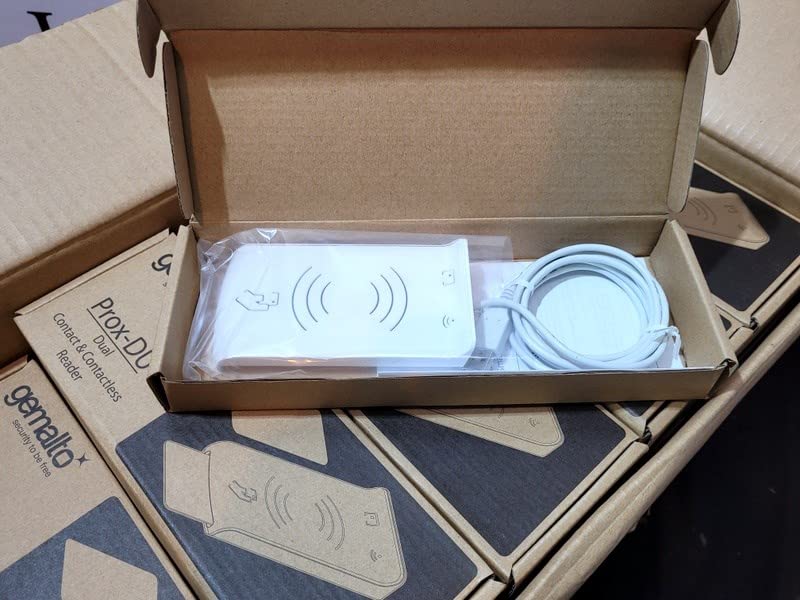 Gemalto Prox DU (IDBridge CL3000) - Lector de tarjetas inteligentes de doble contacto y sin contacto