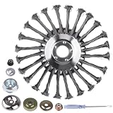 Belkid Steel Wire Grass Trimmer Head, 8 Inch Unbreakable Wire Trimming Blades with...