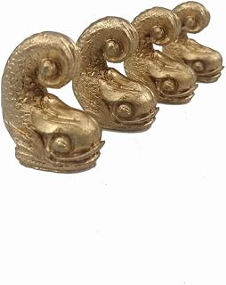 GAWEGM Ship Model Bracket - 4pcs Goldfish Resin Support Base
