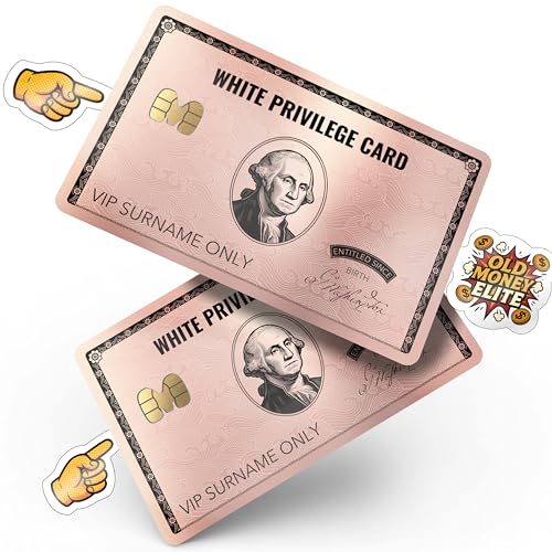 MEMELEON White Privilege Credit Card Skin with Chip – Debit Card Skin, Debit Card Sticker Cover, Credit Card Sticker, Credit Card Cover, Debit Card Cover, Credit Card Stickers Skin (Rose Gold)
