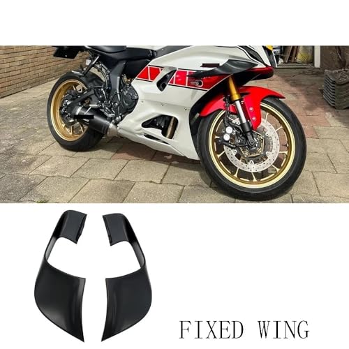 Aileron fixe de moto contre le vent pour carénage YZF-R7