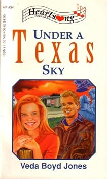 Paperback Under a Texas Sky (Heartsong Presents #34) Book