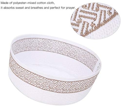 Garosa Moslim hoed voor mannen 59 cm zwart Zuidoost-Aziatisch Maleise islamitische bedding mannelijke hoofdkap