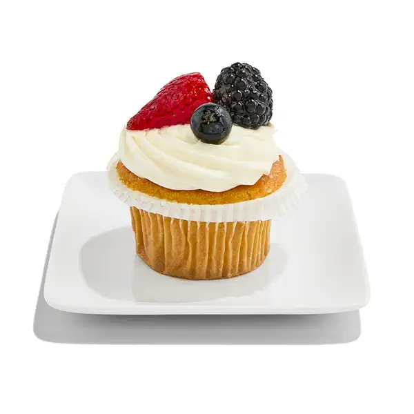 Whole Foods Market Large Berry Chantilly Cupcake 1