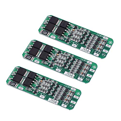 3S 20A Li-ion Lithium Battery 18650 Charger PCB BMS Protection Board 12.6V Module ?3pcs?
