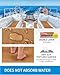 OCEANBROAD Brushed Boat Flooring 96''x47'' Self-Adhesive EVA Foam Sheet Non-Slip Traction Pad for Boats Surfboard SUP Paddle Board Kayak Yacht, Camel Brown
