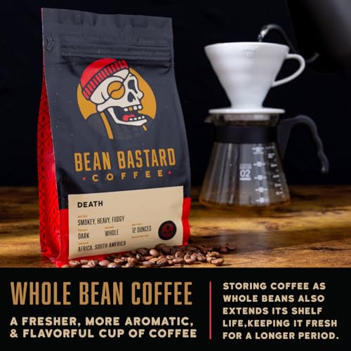 Bean Bastard Coffee DEATH Blend Dark Roast Coffee Beans miniatura 6