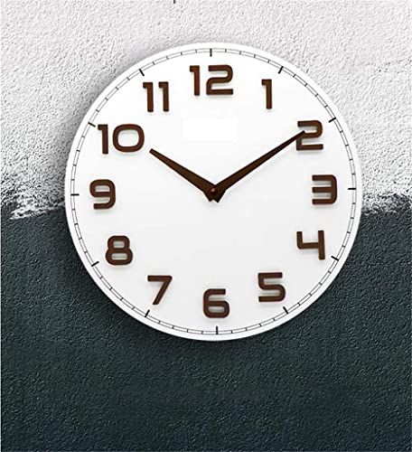 Horloge murale décorative silencieuse contre le tic-tac