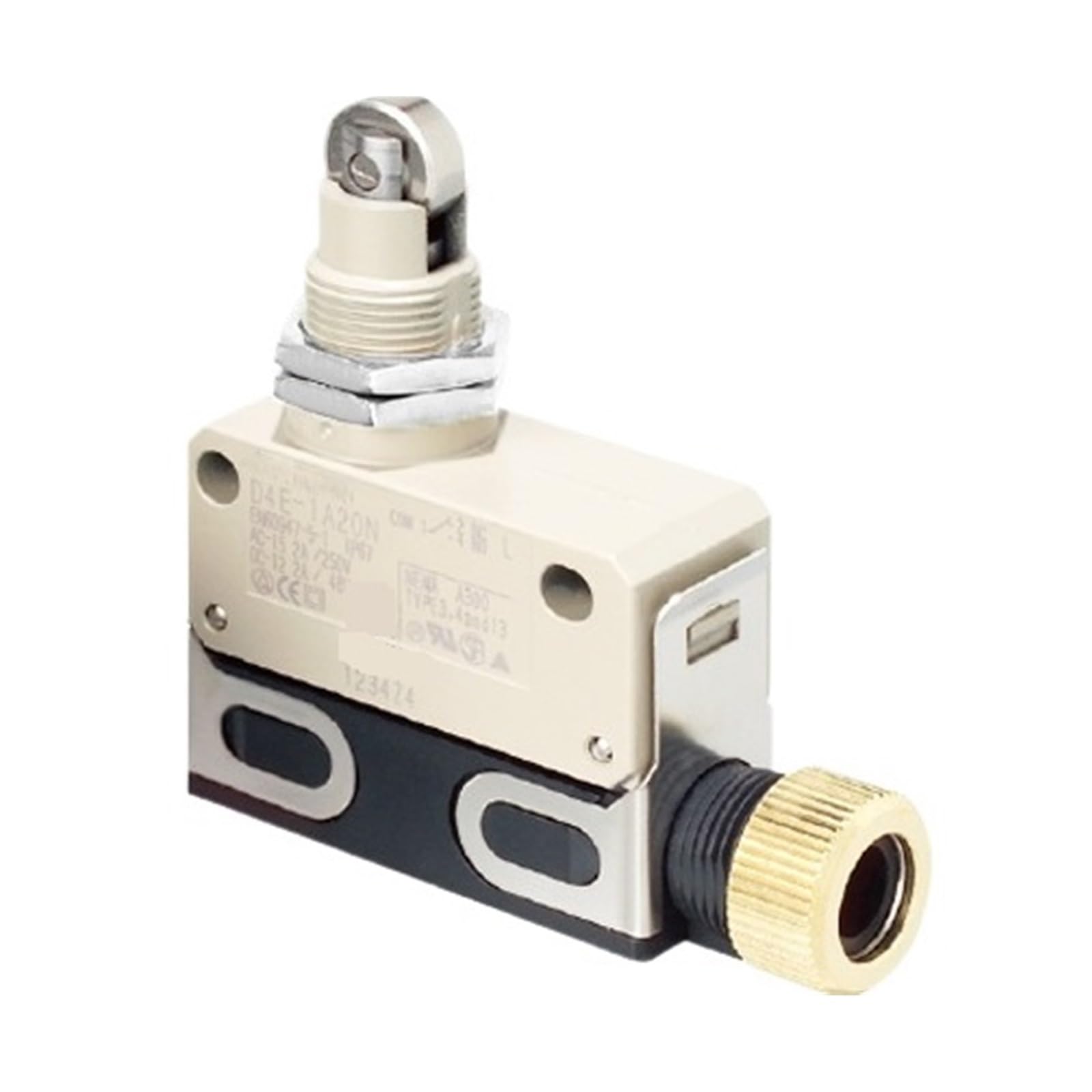 D4E-1A20N limit switch étanche IP67 pour détection industrielle haute précision