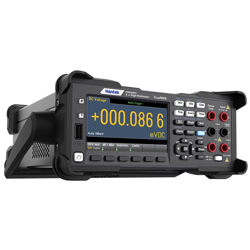 Hantek HDM3065 6-1/2 Digit Digital Multimeter, DMM Benchtop Multimeter, 35ppm 30kRdgs/s (HDM3065)